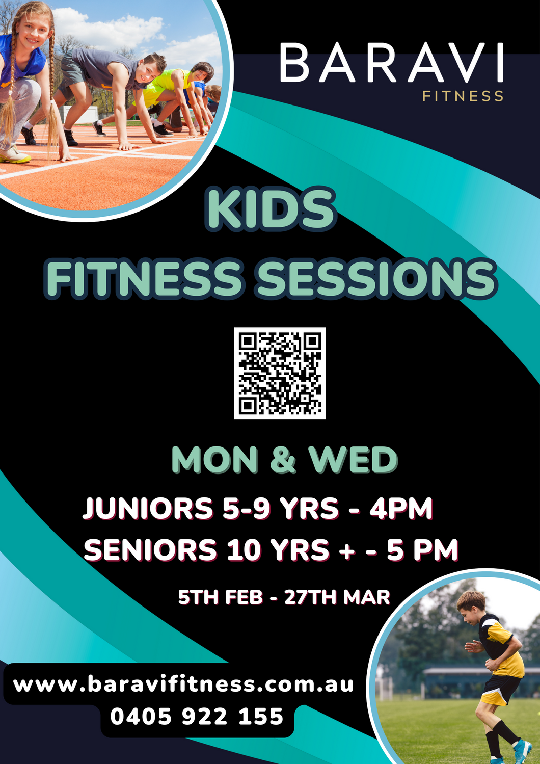 Kids Fitness Session Term 1 2024